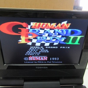 KME13111★SFCソフトのみ ヒューマングランプリ2 HUMAN GRAND PRIXⅡ セーブデータ有り 起動確認済み クリーニング済み スーファミの画像4