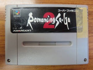 KM6798★SFCソフトのみ ロマンシングサ・ガ2 ROMANCING SA・GA2 ロマサガ セーブデータ有 起動確認済 クリーニング済 スーファミ