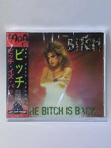 BITCH／THE BITCH IS BACK／ビッチ／ビッチ・イズ・バック／国内流通仕様輸入盤CD／日本語帯付／1987年／2ndアルバム／250枚限定／未開封品