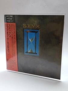 STYX/EDGE OF THE CENTURY/スティクス/エッジ・オブ・ザ・センチュリー/国内盤SHM-CD/帯・ステッカー付/紙ジャケット/1990年/入手困難盤