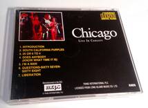 CD CHICAGO LIVE IN CONCERT ライヴ イン コンサート ライブ盤_画像2