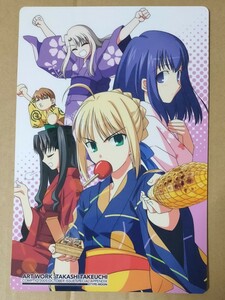 Fate stay night 武内崇　下敷き　コンプティーク