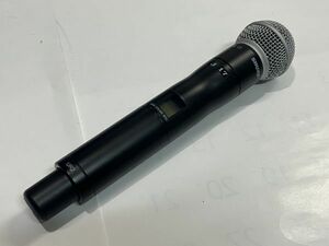 SHURE　UR2-J5HK/SM58　国内正規品　開封未使用品　動作品　美品　擦傷錆汚れ等有り　現状渡し ＊工事設計認証の証明書付