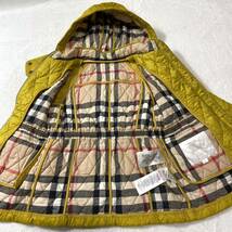 ☆美品☆ BURBERRY CHILDREN ノバチェック柄　中綿入 キルティングコート　140cm キッズ　子供用_画像7