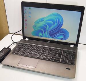 送料込み・訳あり【Win11 SSD MS office有り】HP ProBook 4530s Celeron B810 メモリ4G