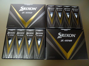 ◆2023年！新登場◆SRIXON/スリクソン/日本正規品 NEW Z-STAR/ホワイト/2ダース/新品/ダンロップ◆松山秀樹！正規日本仕様！