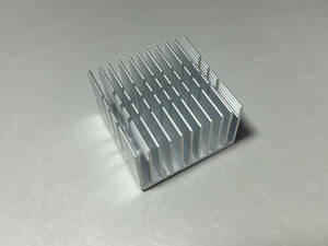 * aluminium heat sink 37×37×23mm 1 piece control number [F2-B0364]