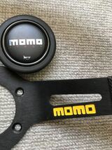 【送料無料】 【匿名配送】 MOMO ステアリング ディープコーン モモステアリング HA36S アルトワークス ボス スズキ スペーサ ウィンカー_画像2