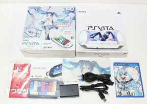 ◇ SONY PS Vita 初音ミク Limited Edition 3G/Wi-Fiモデル PCHJ-10001 ◇MHD13473