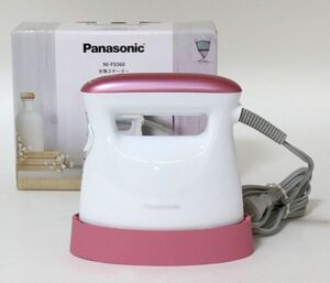 ○ Panasonic 衣類スチーマー スチームアイロン NI-FS560-P ピンク ○MOF08244　2020年製 スチーム プレス 脱臭 除菌