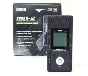 ◇ KORG モバイル・レコーダー MR-2 ◇MHD13440　コルグ ハンディレコーダー 録音 DSD ICレコーダー