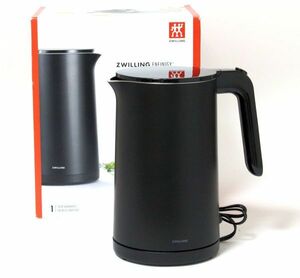 ○ ツヴィリング 電気ケトル 1.5L Enfinigy 53101-401 ブラック ○MOF08307　ZWILLING