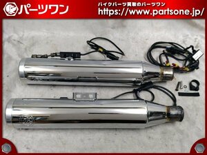 ●中古品●18-20 FXBRS ブレイクアウト用 KessTech 音量調整機能付き スリップオンマフラー●[LL]梱包●54638