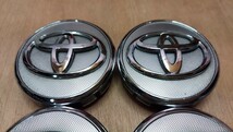 トヨタ じゅんアルミホイール センターキャップ ４個セット　プリウス ヴィッツ ウィッシュ bB フィールダー ヴォクシー TOYOTA_画像3