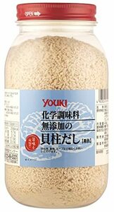 ユウキ 化学調味料無添加の貝柱だし 400g