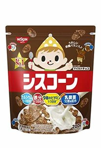 日清シスコ シスコーン マイルドチョコ 200g×6袋