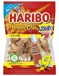 Haribo is libo- sour happy Cola 80g ×10 piece 