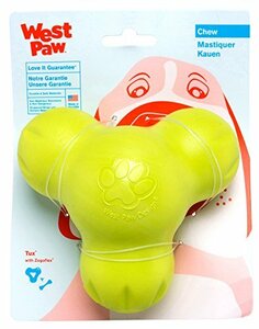 West Paw ゾゴフレックス タックス 犬 おもちゃ 知育玩具 早食い防止 IQ UP 水に浮く ストレス解消 おやつ隠し ペ