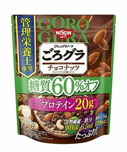日清シスコ ごろグラ 糖質60%オフ チョコナッツ 300g×6袋