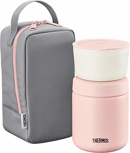 サーモス 真空断熱スープランチセット 300ml ピンクグレー JBY-551 P-GY