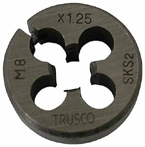 TRUSCO(トラスコ) 丸ダイス 25径 M10X1.25 (SKS) T25D-10X1.25
