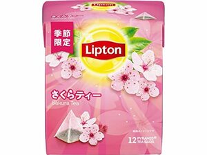 lip ton black tea Sakura tea tea bag 12 piece ×6 piece 