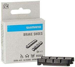 シマノ(SHIMANO) リペアパーツ R55C4 カートリッジタイプブレーキシュー & 固定ネジ(左右ペア) BR-9010-R