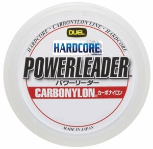 DUEL(デュエル) HARDCORE(ハードコア) カーボナイロンライン 30Lbs. HARDCORE POWERLEADER