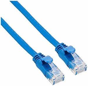 エレコム LANケーブル CAT6A 10m 爪折れ防止コネクタ cat6a対応 やわらか ブルー LD-GPAYC/BU10