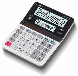  Casio twin liquid crystal calculator Mini Just type 12 column MV-220W-N