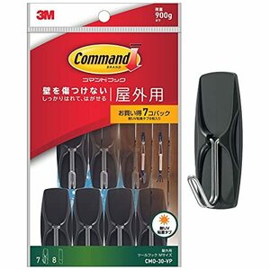 3M コマンド フック キレイにはがせる 屋外用 すだれ 壁 Mサイズ 7個 CMO-30-VP