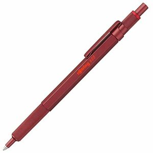 ロットリング ボールペン 油性 マダーレッド 600 2114261 rOtring シャーペン 高級筆記具 文房具 ドイツ製 製