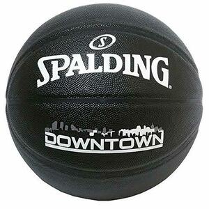 SPALDING(スポルディング) バスケットボール ダウンタウン PU コンポジット ブラック 7号球 76-586J バスケ