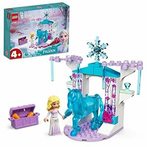 レゴ(LEGO) ディズニープリンセス エルサとノックの氷の馬小屋 43209 おもちゃ ブロック プレゼント お人形 ドール お