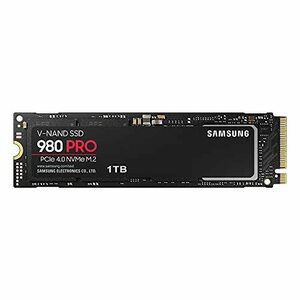 SAMSUNG 980 PRO MZ-V8P1T0B/IT PCIe Gen 4.0 x4、NVMe1.3対応 980 PRO M
