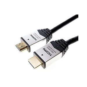 ホーリック プレミアムハイスピードHDMIケーブル 3m 18Gbps 4K/60p HDR HDMI 2.0規格 シルバー HD