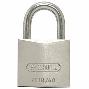 ABUS 真鍮南京錠 EC75IB/40 KD ディンプルシリンダー ステンツル バラ番