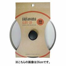 ウルシヤマ金属工業 ガラス蓋 フライパン 鍋用 18cm ガラスリッド 全面物理強化 UYG-18_画像2