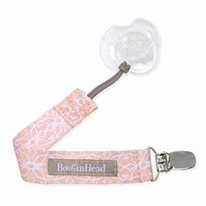 BooginHead (ブーギンヘッド) Paci Grip おしゃぶりホルダー パーチー グリップ Lotus Flower ロータスフラワー