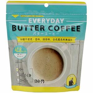 バターコーヒー 150g 約42杯分 / フラット・クラフト / 粉末インスタント / エブリディ・バターコーヒー / ギー＆MC