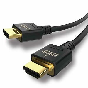 エレコム HDMI 2.1 ケーブル 2m 8K / 4K / 2K対応 Ultra High Speed HDMI ブラック D