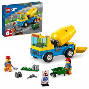レゴ(LEGO) シティ ミキサー車 60325 おもちゃ ブロック プレゼント 街づくり 乗り物 のりもの 男の子 女の子 4歳