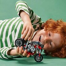 レゴ(LEGO) テクニック オートバイ 42132 おもちゃ ブロック プレゼント バイク STEM 知育 男の子 7歳以上_画像4