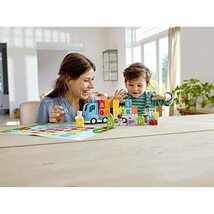 レゴ(LEGO) デュプロ はじめてのデュプロ アルファベットトラック 10915 おもちゃ ブロック プレゼント幼児 赤ちゃん_画像4