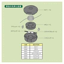 山善 刈払機用 フルオートナイロンカッター 全自動式 静音コード付き ほぼ全ての国内エンジン式刈払機対応 草刈り 芝刈り キワ刈り_画像6