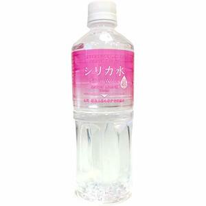 友桝飲料 シリカ水 555ml × 24本 ペットボトル