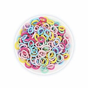 Nonebrand AnormalS child hair elastic colorful soft color ..(100 pcs insertion .)