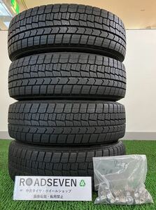 ★トヨタ 20系 プリウス 純正 185/65R15 DUNLOP WINTER MAXX WM02 ダンロップ 15×6J +45 100 5H スタッドレス 2021年製 4本 ★送料無料