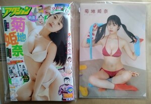 漫画アクション 2023年7月4日号 No.13 菊地姫奈 雑誌本体+両面クリアファイル