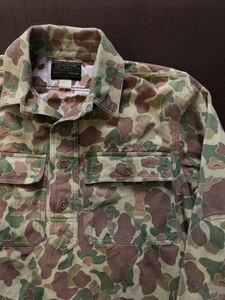 【希少】極美品 世界200着限定 RRL LIMITED EDITION CAMO MILITARY SHIRTS ダブルアールエル リミテッド カモ 迷彩 ミリタリー シャツ M